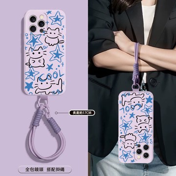 創意素描英文貓 OPPO Reno 16F 16 15 PRO MAX 14 13 12 11 15F 14F 手機殼