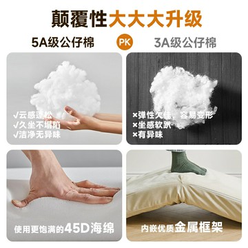 免運公司貨 開發票 沙發床奶油風家用懶人沙發椅小戶型客廳折疊休閑椅陽臺躺椅榻榻米