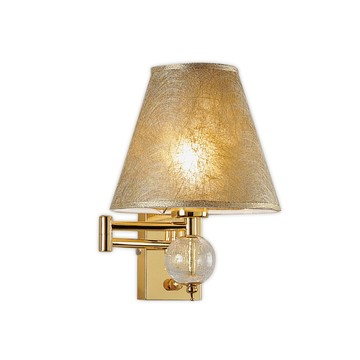 【必登堡】瑩澈壁燈 透光金【B565103】