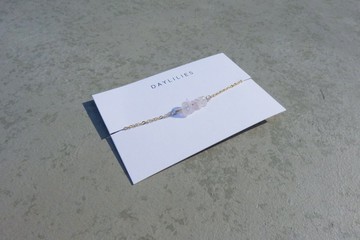 粉晶可調節手鏈