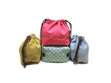 Earr 牛耳 收納袋 / 束口 / 包中包 / 四色可選