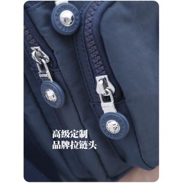 2026新款輕便舒適男包休閑斜挎包尼龍布包時尚中年爸爸包多層掛包