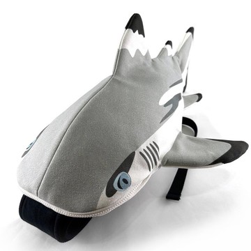 設計款BRS111b - 【純棉帆布】烏翅真鯊立體造型背包#L