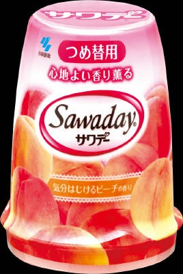 140克心情閃閃發光桃香味補發把小林製藥 氣味芬芳薩瓦斯蒂