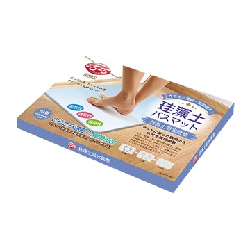 巧巧珪藻土吸水踏墊/B7683/中/40x30x0.9cm