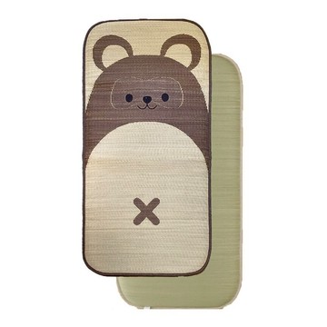 嬰幼兒藺草睡墊童話森林 70x140cm 狐狸