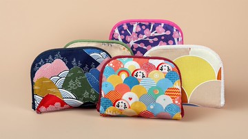 【手作錢包】台美日韓幣分類零錢包 / 6格 / 4格