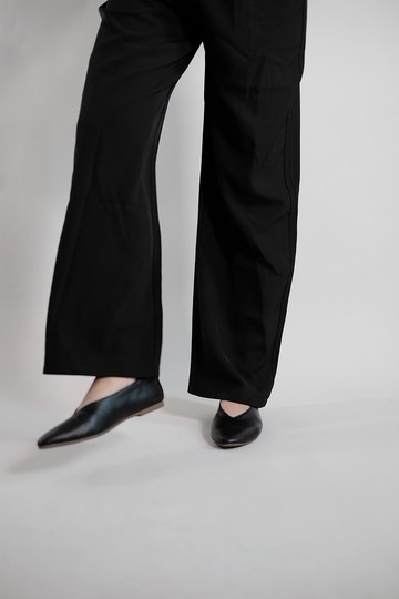 Ahha Flats (原黑) 極簡。平底 | WL