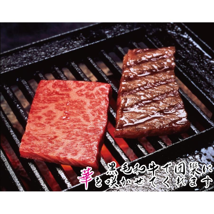 お歳暮　ギフト　牛肉 黒毛和牛 焼き肉用 500g 冷凍 ギフト 鹿児島県産 三角バラ ウデ 肩ロース 250g×2パック プレゼント