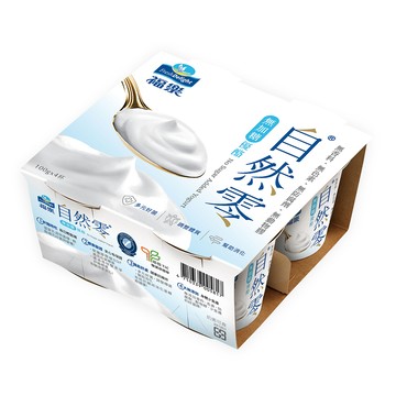 福樂自然零無加糖優酪100g※實際到貨效期約4天以上
