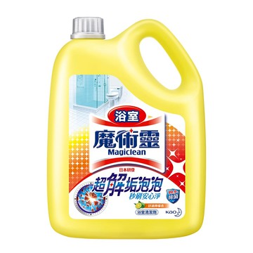 [家速配]魔術靈浴室清潔劑(桶裝)舒適檸檬3800ml