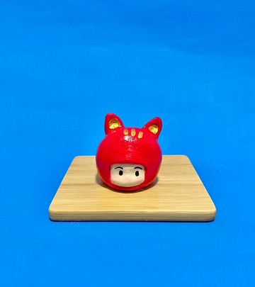 可愛的頭 Natsu.，手工黏土，手工製作