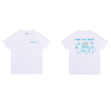 【T恤】純棉OversizeT恤 x 手繪巴哥 x Hawaii放假mode(男女)