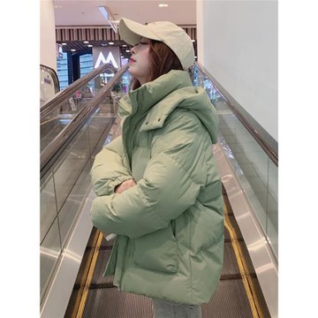 oversize面包服短款羽絨棉衣棉服女2025年新款潮秋冬季外套厚棉襖