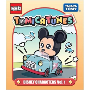 【TOMICA】TUNES 迪士尼小車 Vol.1 盲盒(隨機出貨)(拆封不退)【墊腳石】盒玩 公仔 擺飾