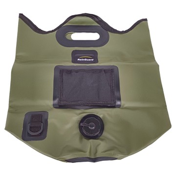 isona 愛收納 旅行摺疊泡腳桶 含排水孔 28 x 48cm 700g 21L  1個  綠色