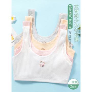 女童內衣12兒童發育期薄款少女文胸兒童背心小學生一階段10-11歲