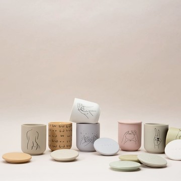 Vox 陶瓷蠟燭-果香調 /5款香味 /240g My Sunshine 甜羅勒 & 黃瓜