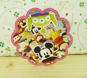 【震撼精品百貨】Micky Mouse 米奇/米妮  貼紙-圓米奇 震撼日式精品百貨
