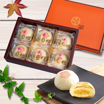 奶皇綠豆椪6入★(過年前30天無法出貨)