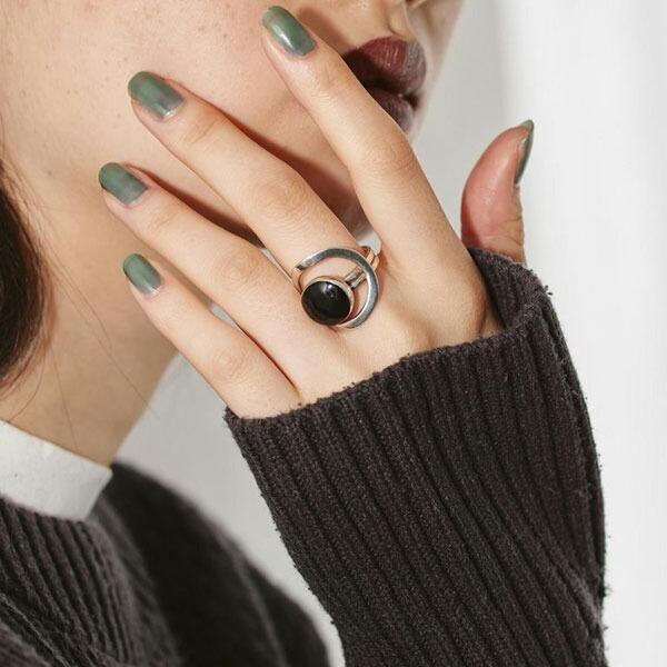 Circle Stone Ring サークルストーンリング TODAYFUL