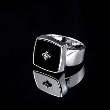 【JK銀飾】金剛杵·盡空／925純銀【戒指】