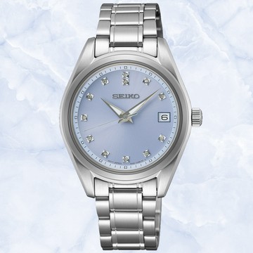 SEIKO 精工 CS系列 時尚鑽石 簡約腕錶 (SUR581P1/6N32-00A0B)