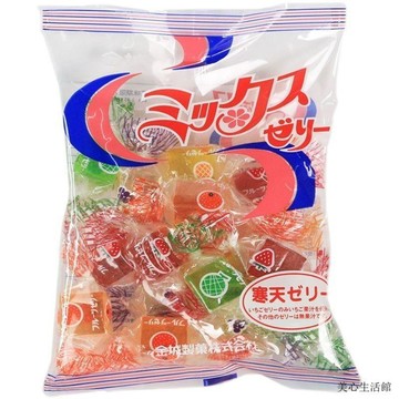 送禮好物💥伴手禮 交互禮 網紅零食日本本土進口金城綜合什錦水果糖糖寒天果汁果凍網紅高檔混合零食