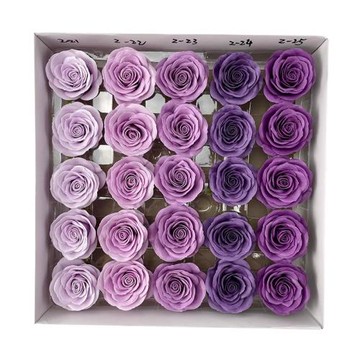 錦衣 蘇醒玫瑰花香皂花頭永生花肥皂花禮盒花束生日禮物禮品diy