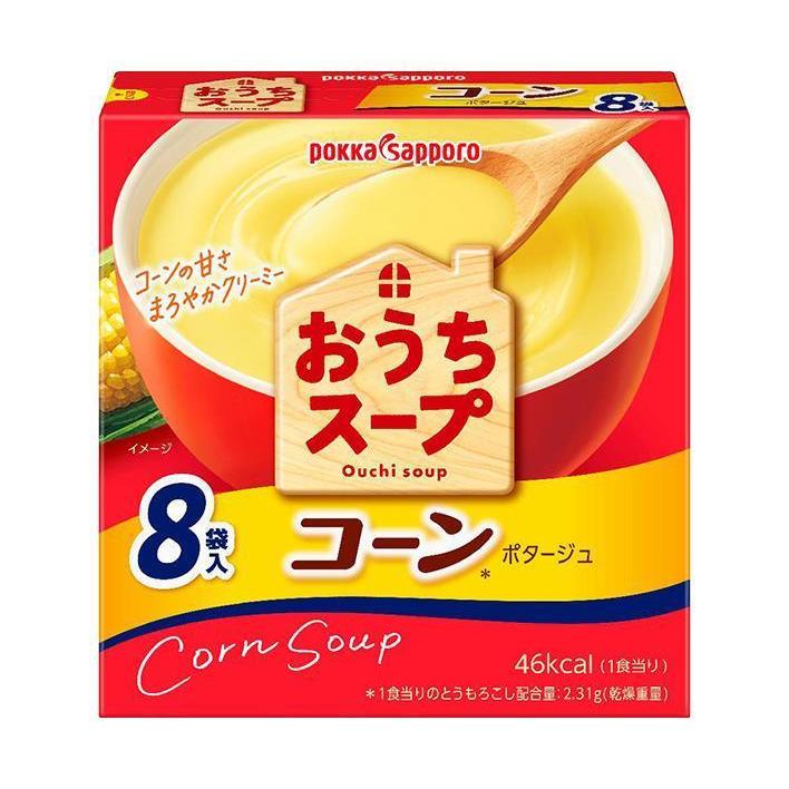 ポッカサッポロ おうちスープ コーン 96.0g(8P)×40個入｜ 送料無料