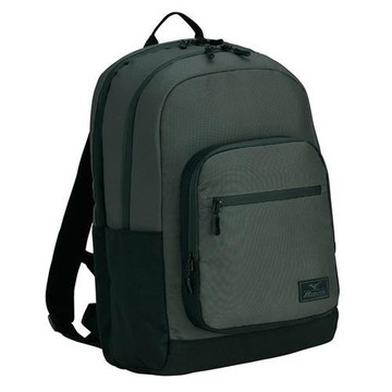 Mizuno 美津濃 後背包 多隔層 台灣製 墨綠 D3TDC50138