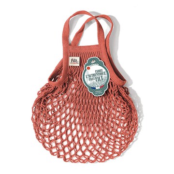 法國Filt經典手工編織袋-鐵鏽橘 Brique