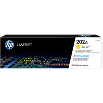 HP CF502A / 202A LaserJet 黃色原廠碳粉匣 適用M254dw/M281fdw