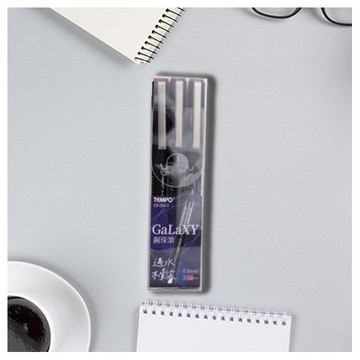 Tempo 節奏~耐水性0.5鋼珠筆(CF-210-3)1組入