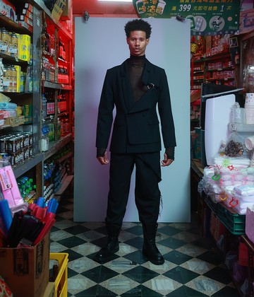 21AW 橫解構Grunge西裝