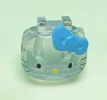 【震撼精品百貨】Hello Kitty 凱蒂貓 絨毛戒指-頭 震撼日式精品百貨