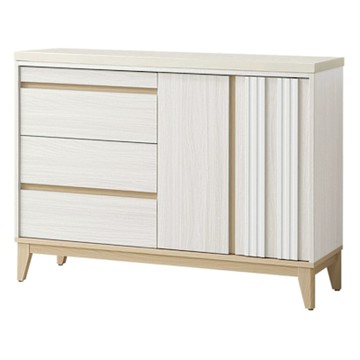 文創集 亞畢克4尺雲紋石拉盤低餐櫃-120x40x89cm免組