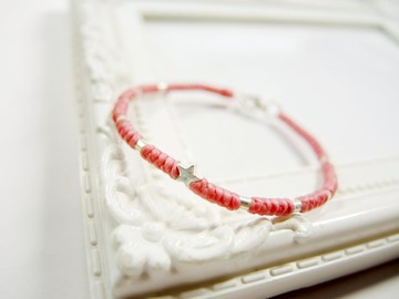 《Star 星願》經典小品925銀臘線手結手環