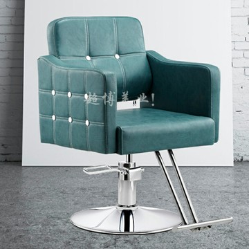 升降椅 剪髮椅 美髮椅 網紅潮店理髮店美髮店椅子髮廊專用理髮椅剪髮椅美髮椅可升降放倒『XY40413』