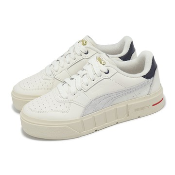 [ACS] Puma 休閒鞋 Cali Court Jeux Sets Wns 女鞋 米白 藍 厚底 增高 復古  39309601