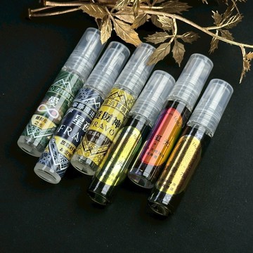 迷你版✦隨身魔法噴霧6入組｜ 金光✦彩虹光✦綠度母✦黃財神✦五路財神✦星夜 ｜淨化 除穢 愛無限 豐盛 招財 好運 冥想 穩定 舒緩 各5ml精緻玻璃噴瓶 放包包放口袋
