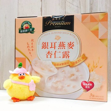 COSTCO 好市多 得意的一天 銀耳燕麥杏仁露 銀耳 燕麥 杏仁 杏仁露 銀耳露 冰糖 濃郁 即食 750公克 3包