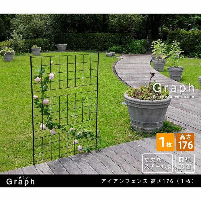 フェンス ガーデンフェンス アイアン 外構 Diy 屋外 高い 自立 埋め込み 簡易 柵 鉄 庭 本体 おしゃれ プランター 花壇 アイアンフェンス 格子 通販 Lineポイント最大0 5 Get Lineショッピング