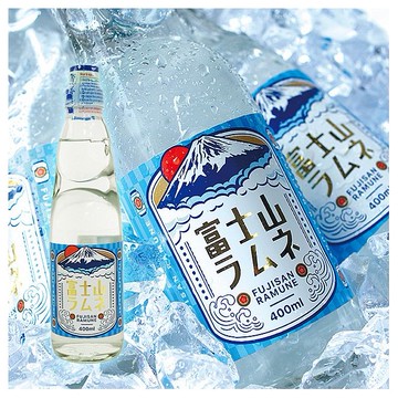 日本木村~富士山彈珠汽水(400ml) ※限宅配