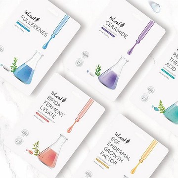 韓國 isLeaf 高效水潤面膜(27ml) 款式可選【小三美日】 DS022803 保濕 滋潤 鎮定 韓國保養品
