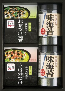  永谷園お茶漬け・柳川海苔詰合せ 柳川海苔味付け海苔 (8切32枚) ×2 永谷園お茶づけ海苔 (6.3g×3袋) ・永谷園