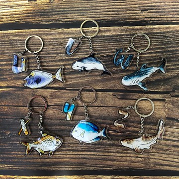 字母壓克力吊飾 U-Z 聖誕禮盒 交換禮物