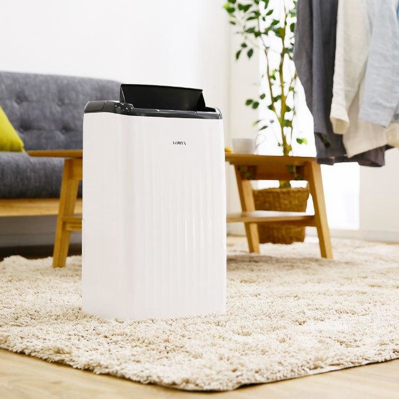 【美品】2020年製　LOWYA 電気除湿機 コンプレッサー式 衣類乾燥機 楽天市場】除湿器 除湿機 衣類乾燥 部屋干し コンプレッサー式