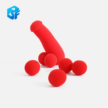 北方魔術道具海綿小兄弟-魔術玩具粘立人搞笑版海綿小兄弟近景