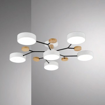 北歐風三色變光吸頂燈 F85-09-K1183